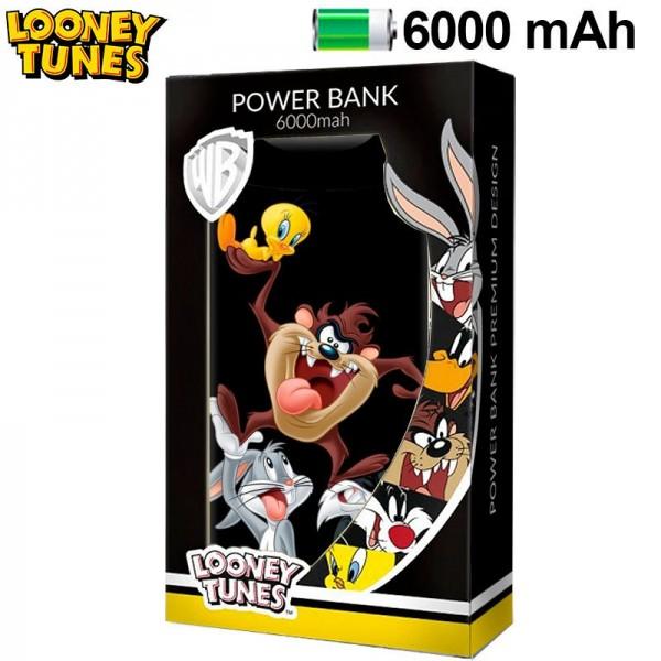 PowerBank Micro USB 6000Mah Looney Tunes