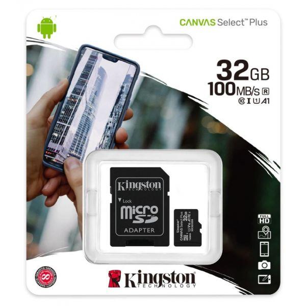 Kingston Micro SDHC Canvas Select Plus 32GB