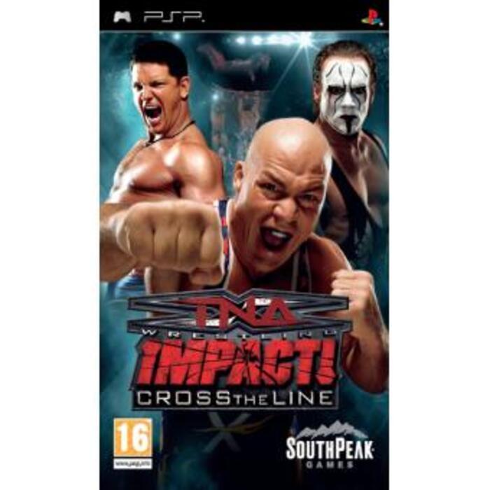 TNA Impact! Cross the Line PSP - Seminovo