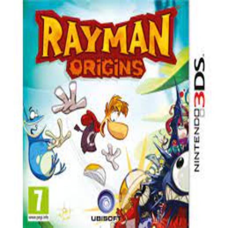 RAYMAN ORIGINS NINTENDO 3DS - SEMINOVO
