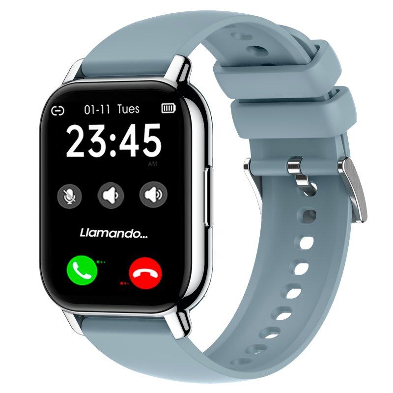 SMARTWATCH COOL LEVEL SILICONE GRIS
